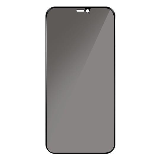 Zabezpieczenie ekranu do IPhone 12 i 12 Pro Anti-Spy Glass 9H Anti-Trace Black Avizar