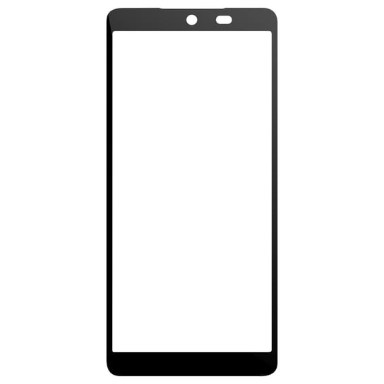 Zabezpieczenie ekranu do telefonu Samsung Galaxy Xcover 5 Szkło hartowane 9H czarne kontury Avizar