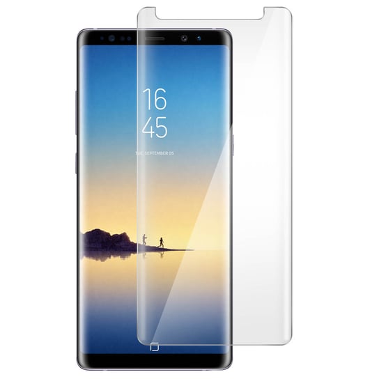 Zabezpieczenie ekranu z zakrzywionego szkła 9H do Samsunga Galaxy Note 8 – ultra przezroczyste Avizar