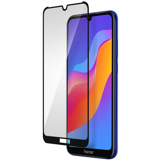 Zabezpieczenie ekranu ze szkła hartowanego do Honor 8A / Huawei Y6 / Y6S 9H Czarny Contour Avizar