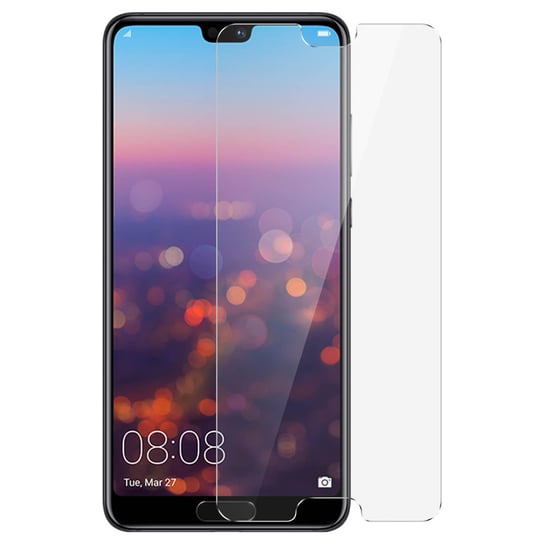 Zabezpieczenie ekranu ze szkła hartowanego do Huawei P20, twardość 9H, nietłukące Avizar