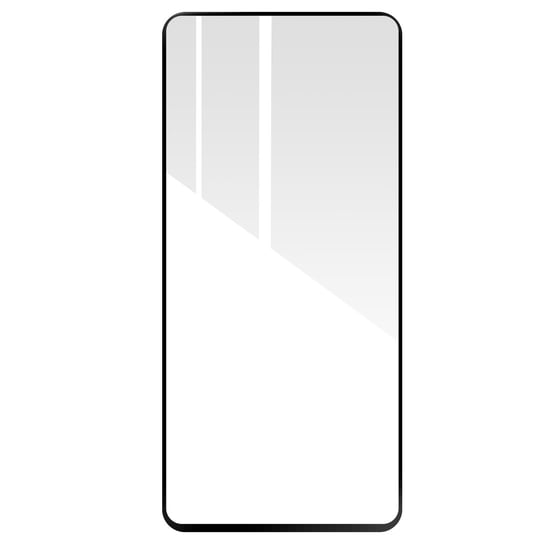 Zabezpieczenie ekranu ze szkła hartowanego do Samsunga Galaxy S21 FE Fazowane czarne krawędzie Avizar