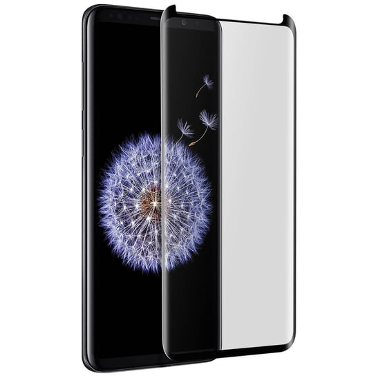 Zabezpieczenie ekranu ze szkła hartowanego do Samsunga Galaxy S8 / S9 Fazowane czarne krawędzie Avizar