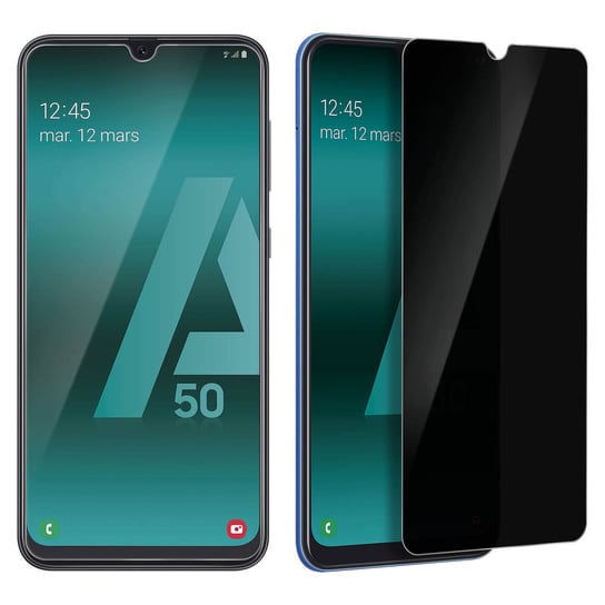 Zabezpieczenie ekranu ze szkła hartowanego Samsung Galaxy A50 Anti-Spy Curved Edges 9H IMAK