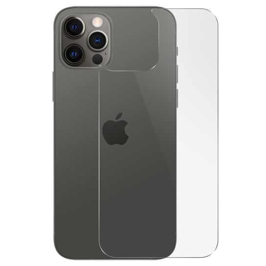 Zabezpieczenie tylnego ekranu iPhone 12 Pro Max Hartowane, nietłukące, przezroczyste szkło Avizar