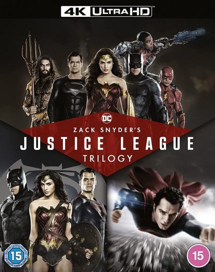 Zack Snyder's Justice League Trilogy: Człowiek ze stali / Batman v Superman / Liga Sprawiedliwości Zacka Snydera Various Directors