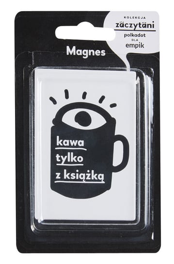 Zaczytani, Magnes, Kawa tylko z książką Empik