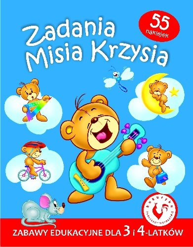 Zadania Misia Krzysia Zabawy Edukacyjne Dla 3 4 Latków Opracowanie Zbiorowe Książka W Empik 6392