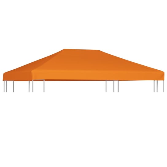Zadaszenie altany ogrodowej VIDAXL, pomarańczowe, 310 g/m², 4x3 m vidaXL