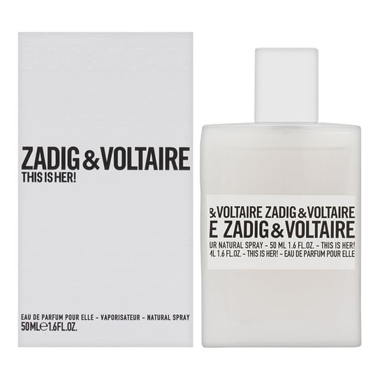 Zadig & Voltaire, This Is Her, woda perfumowana, 50 ml Zadig & Voltaire