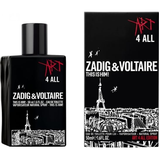Zadig & Voltaire, This Is Him! Art 4 All, woda toaletowa, 50 ml Zadig & Voltaire