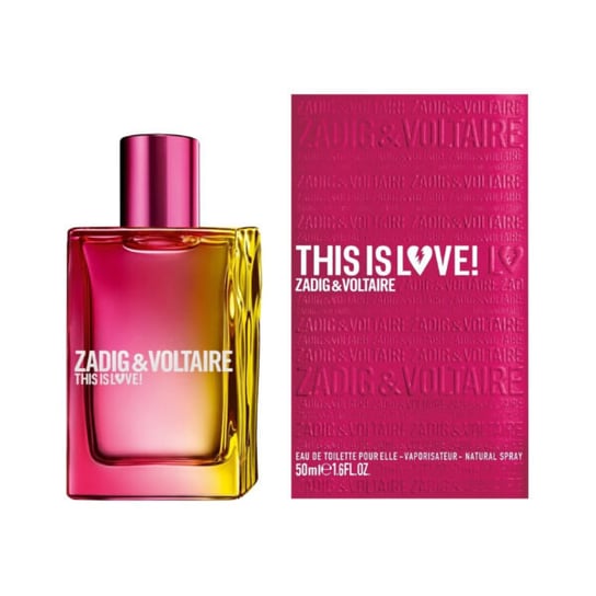 Zadig & Voltaire, This Is Love! For Her, woda perfumowana, 50 ml Zadig & Voltaire