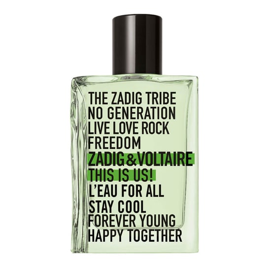 Zadig & Voltaire, This is Us! L'Eau for All, Woda toaletowa, 50ml Zadig & Voltaire
