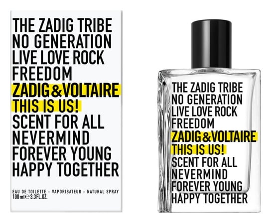 Zadig & Voltaire, This Is Us!, woda toaletowa, 100 ml Zadig & Voltaire