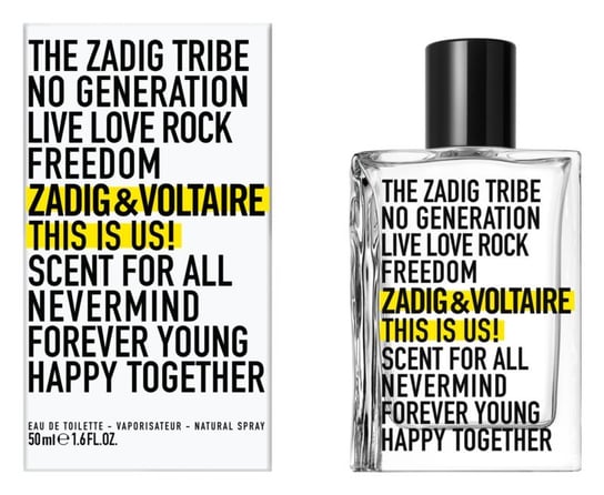 Zadig & Voltaire, This Is Us!, woda toaletowa, 50 ml Zadig & Voltaire