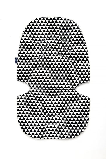 Zaffiro, wkładka do wózka, bawełna, trójkąty biało-czarne Zaffiro