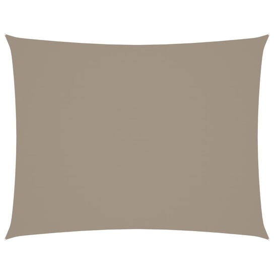 Żagiel oxford PU 6x8m, taupe, wodoodporny, UV, sta Zakito Home