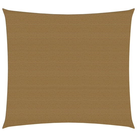 Żagiel przeciwsłoneczny, 160 g/m², kolor taupe, 7x7 m, HDPE vidaXL