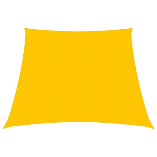 Żagiel przeciwsłoneczny, 160 g/m², żółty, 3/4x2 m, HDPE vidaXL