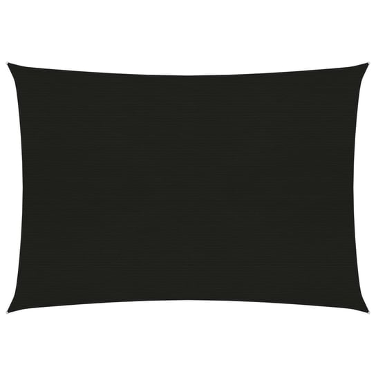 Żagiel przeciwsłoneczny HDPE 2,5x4m, czarny Inna marka