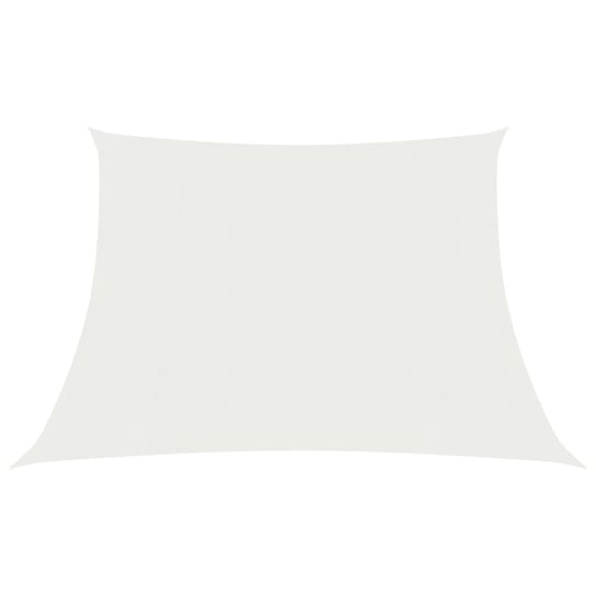 Żagiel przeciwsłoneczny HDPE 4x4m biały Inna marka