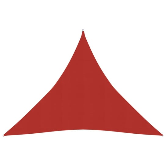 Żagiel przeciwsłoneczny HDPE, czerwony, 4,5x4,5x4, Inna marka