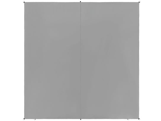Żagiel przeciwsłoneczny kwadratowy 300 x 300 cm szary LUKKA Beliani