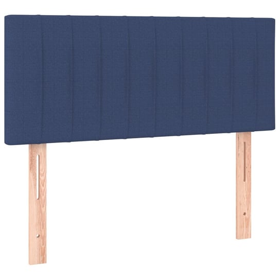 Zagłówek łóżka niebieski 80x5x78/88 cm Inna marka