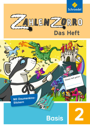 Zahlenzorro - Das Heft. Basisheft 2 Schroedel Verlag Gmbh, Schroedel