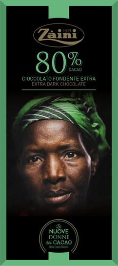 Zaini, czekolada gorzka 80% kakao, 12 x 75 g Zaini