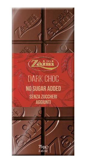 Zaini, czekolada gorzka bez dodatku cukru, 75 g Zaini