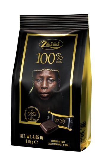 Zaini, czekoladki gorzkie 100% kakao Women of Cocoa, 115 g Zaini