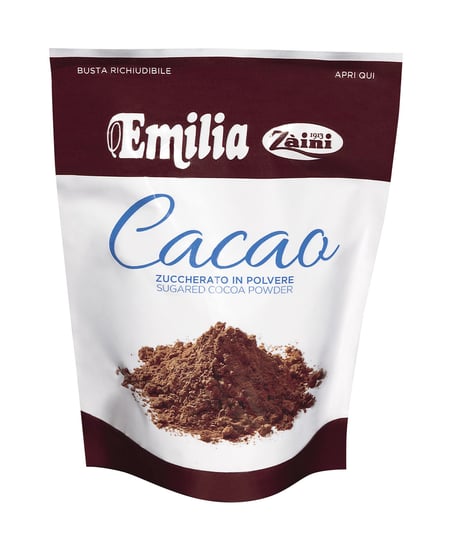 Zaini, kakao w proszku słodzone Emilia, 150 g Zaini