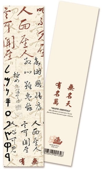 Zakładka Do Książki 9139 Grafie Orientali Pismo Orientalne Tassotti