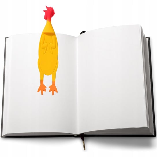 Zakładka do książki kolorowa unikalna kurczak zabawna silikonowa Edibazzar