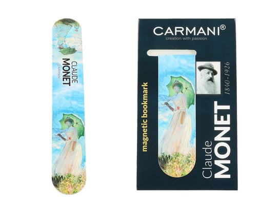 Zakładka magnetyczna - C. Monet, Kobieta z Parasolem CARMANI Carmani