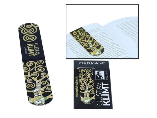 Zakładka magnetyczna - G. Klimt, Drzewo życia (CARMANI) Carmani