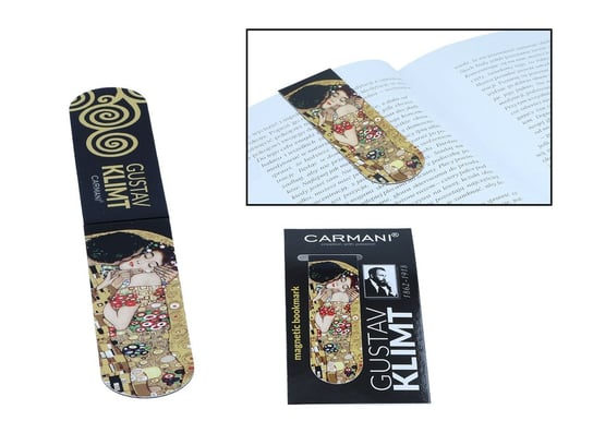 Zakładka magnetyczna - G. Klimt, Pocałunek (CARMANI) Carmani