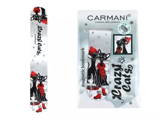 Zakładka Magnetyczna - Świąteczne Koty (Carmani) Carmani