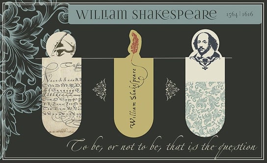 Zakładki magnetyczne - William Shakespeare Moses