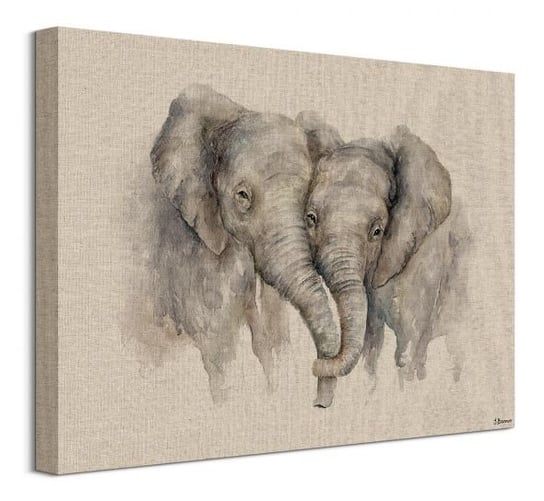 Zakochane Słonie - obraz na płótnie Inna marka