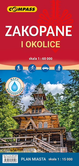 Zakopane i okolice 1:60 000 Opracowanie zbiorowe