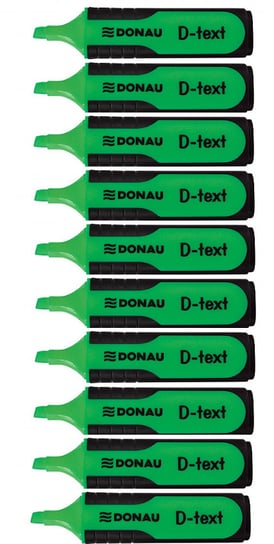 Zakreślacz Donau D-Text Zielony 10 Sztuk Inna marka