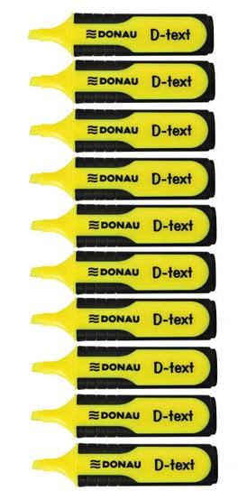 Zakreślacz Donau D-Text Żółty 10 Sztuk Inna marka