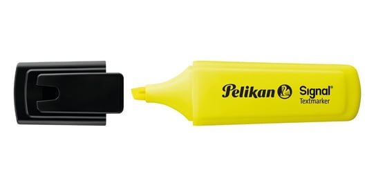 Zakreślacz fluo mazak marker Signal 496 PELIKAN - żółty neonowy Pelikan