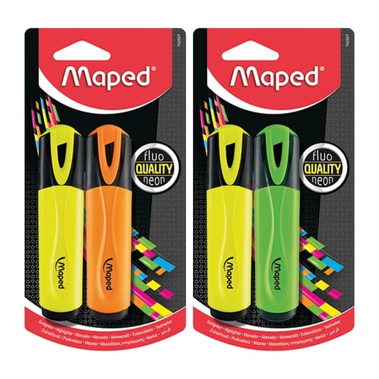 Zakreślacz Fluo Peps Mix Kolorów Maped 742567 Maped