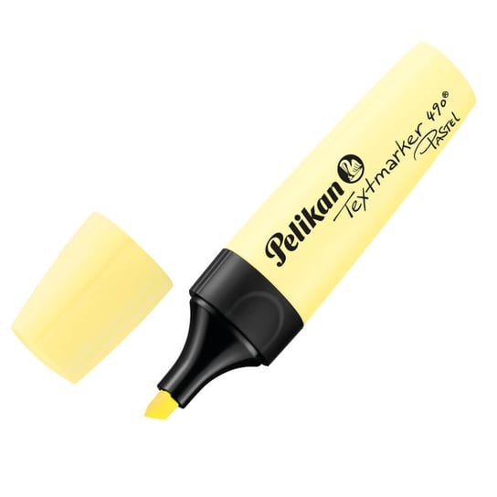 Zakreślacz pastelowy, żółty marker 490, PELIKAN Pelikan