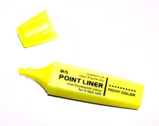 Zakreślacz Point Liner M&G Żółty MG