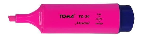 Zakreślacz TOMA Mistral różowy (p. 10) TOMA (TO-334 22) Toma