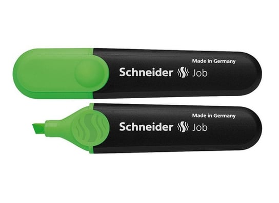 Zakreślacz, zielony, 10 sztuk Schneider